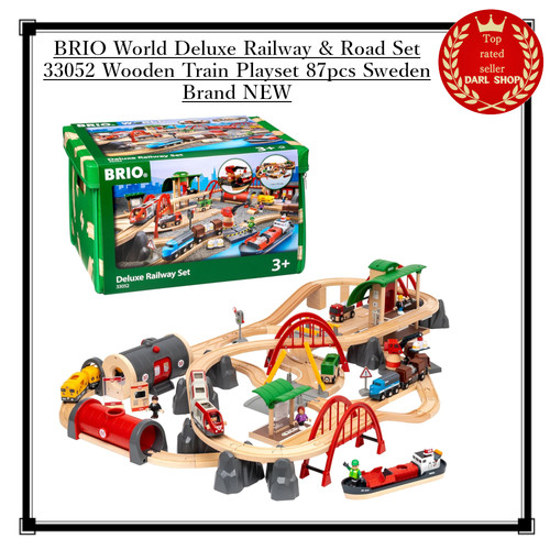 Brio world deluxe railway - brio,