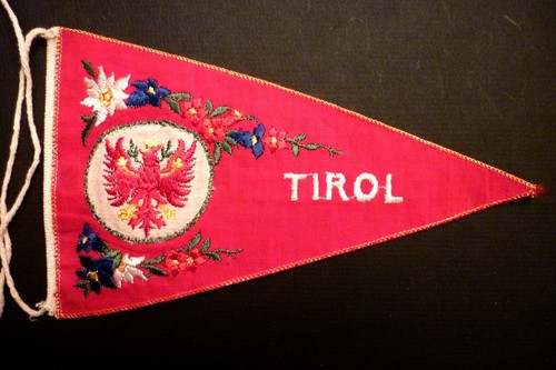 Fanion tirol tyrol - tyrol, autriche
