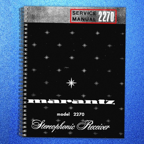 Marantz 2270 receiver service - receiver,