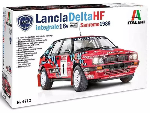Italeri lancia delta - italeri, hf