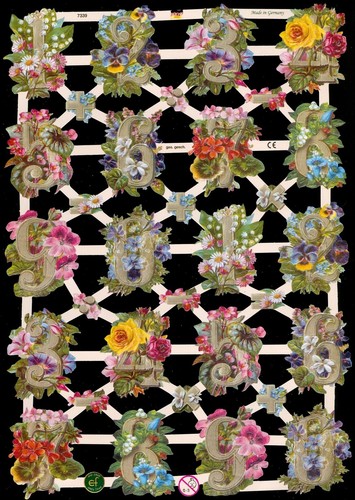 Victorian style die - victorian, paper