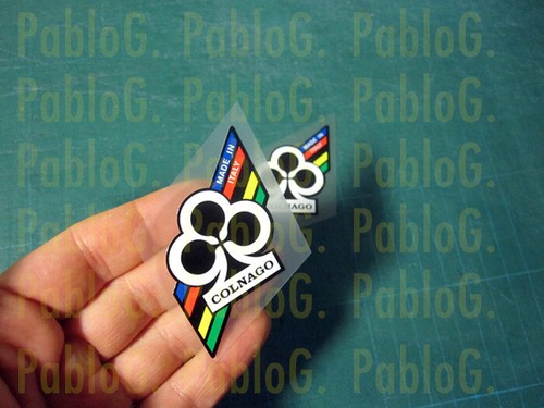 Colnago logo vinyl decal - logo, x1