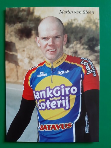 Cyclisme carte cycliste - cycliste, martin