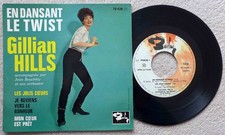 Gillian Hills EP En Dansant Le Twist Barclay 70 428 + Languette