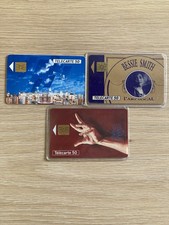 3 Telecartes Françaises Avec