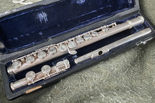 Solid silver flute trevor - solid,