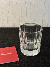 Verres à whisky modèle Monaco en cristal de Baccarat  h : 9 cm