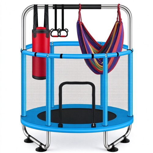 Kids trampoline with enclosure - trampoline,