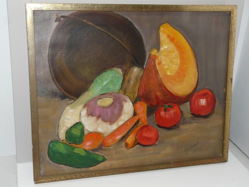 Ancienne huile sur - huile, panneau