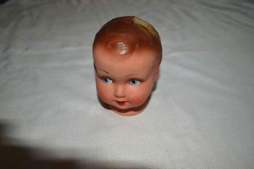 Ancienne tête poupee - ancienne,