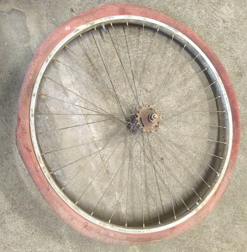 Roue arriere 650 moyeu - arriere,