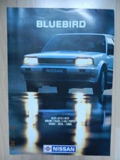 catalogue NISSAN Bluebird berline 4 ou 5 portes 
