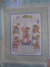 OURS oursons jouets cheval bascule KIT POINT DE CROIX DIMENSIONS 1 ex - NEUF