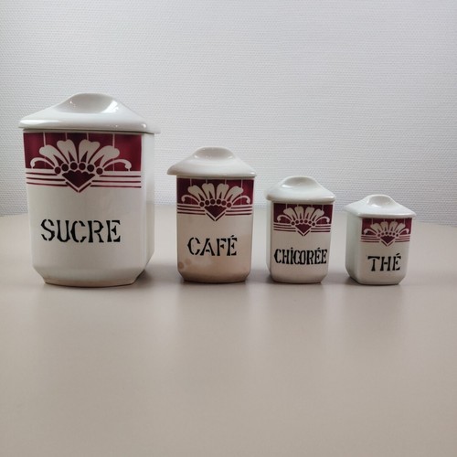 Pots épices décor - pots, À