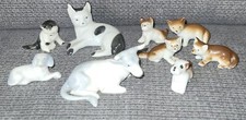 Lot De 9 Animaux Miniature En