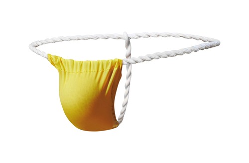 Hommes string soie glacée - hommes, en