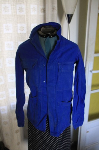 Ancienne veste bleu - bleu, à