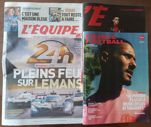 Journal équipe samedi - l’Équipe, du