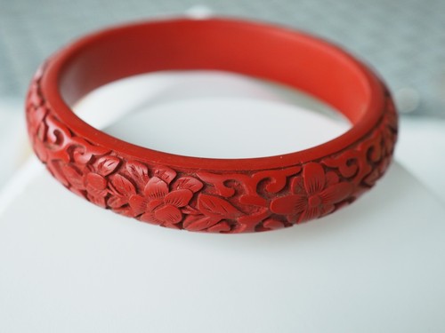 Bracelet chinois ancien laque - chinois,