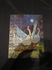 PUZZLES 130 pièces RAVENSBURGER NILS HOLGERSSON les oies