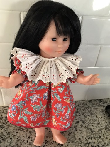 Corolle france doll vinyl - 14", doll,