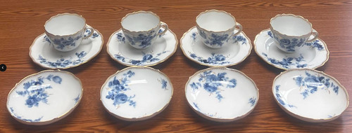 Lot antique meissen - 12,