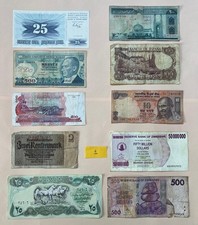 Banknotes World 🌎 #lot 10 Billets Monde #ref:1