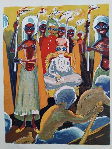 Kees van dongen - dongen, gravure