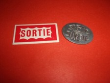 JETON METAL ET CARTON POUR