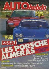 AUTO HEBDO n°538 03/09/1986