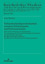 Verbandsschiedsgerichtsbarkeit