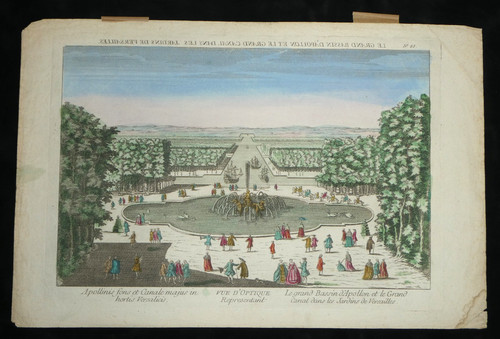 Vue optique gravure - d'optique,