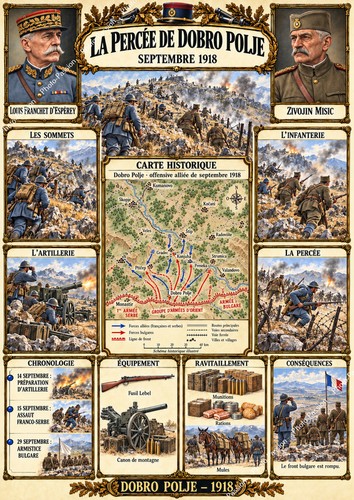Percée dobro polje - polje, planche