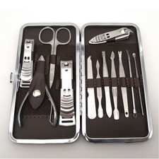 Set Manucure Pédicure Inox 12