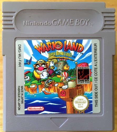 Wario land cartouche 100 - -, 100%