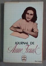 Journal d'Anne Frank - Livre de Poche, 1970 -