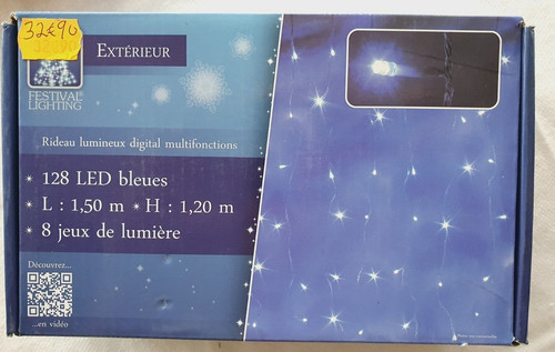 Rideau lumineux neuf 128 - lumineux,
