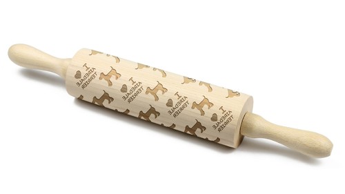 Teigroller bois airedale - bois,