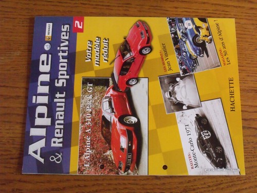 Fascicule alpine renault - fascicule,