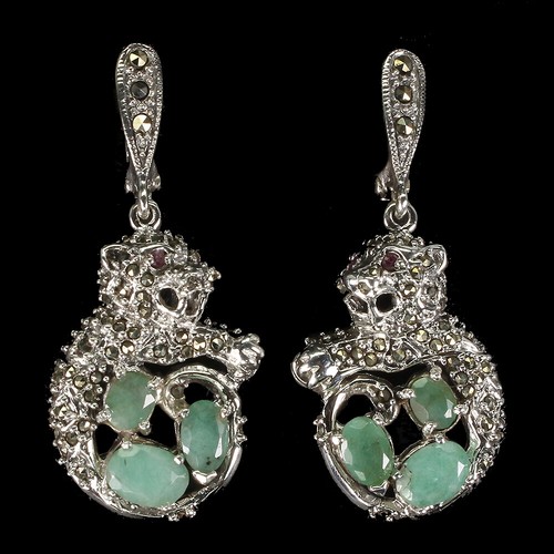 925 argent sterling boucles - argent,