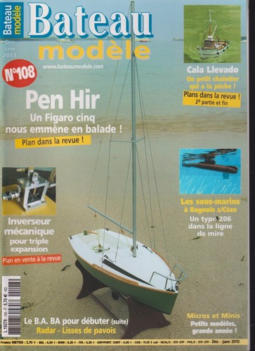 Bateau modele 108 plan - n°108,
