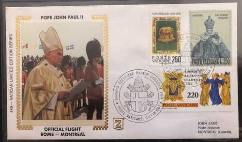 Fdc vatican pope john - pope,