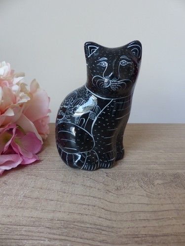 Figurine chat poterie - figurine,