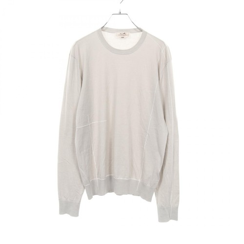 Pull tricoté hermes - pull, manches