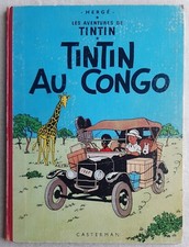 TINTIN AU CONGO BELLE EDITION DANEL 1962 RARE