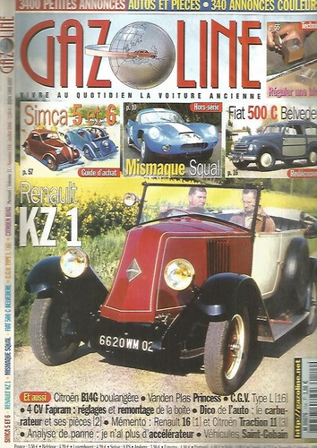 Gazoline 114 renault - kz, /