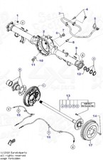 Arbre de roue pour Ford Ranger