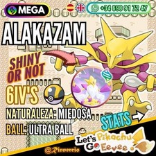 Pokémon 6IVs Let's Go Pikachu