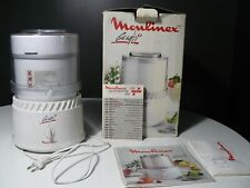 SORBETIERE MOULINEX GELATI EN BOITE ET MACHINE A GLACONS RES BON ETAT