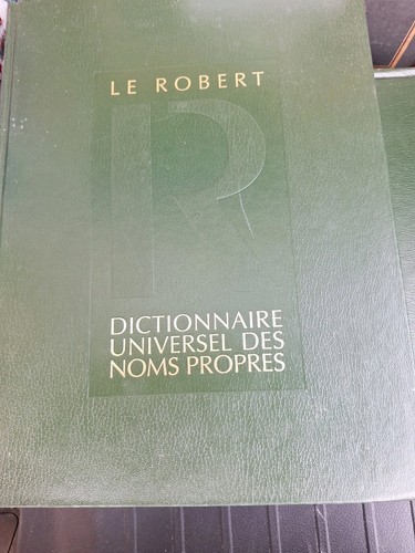 Dictionnaire robert 5 - le,
